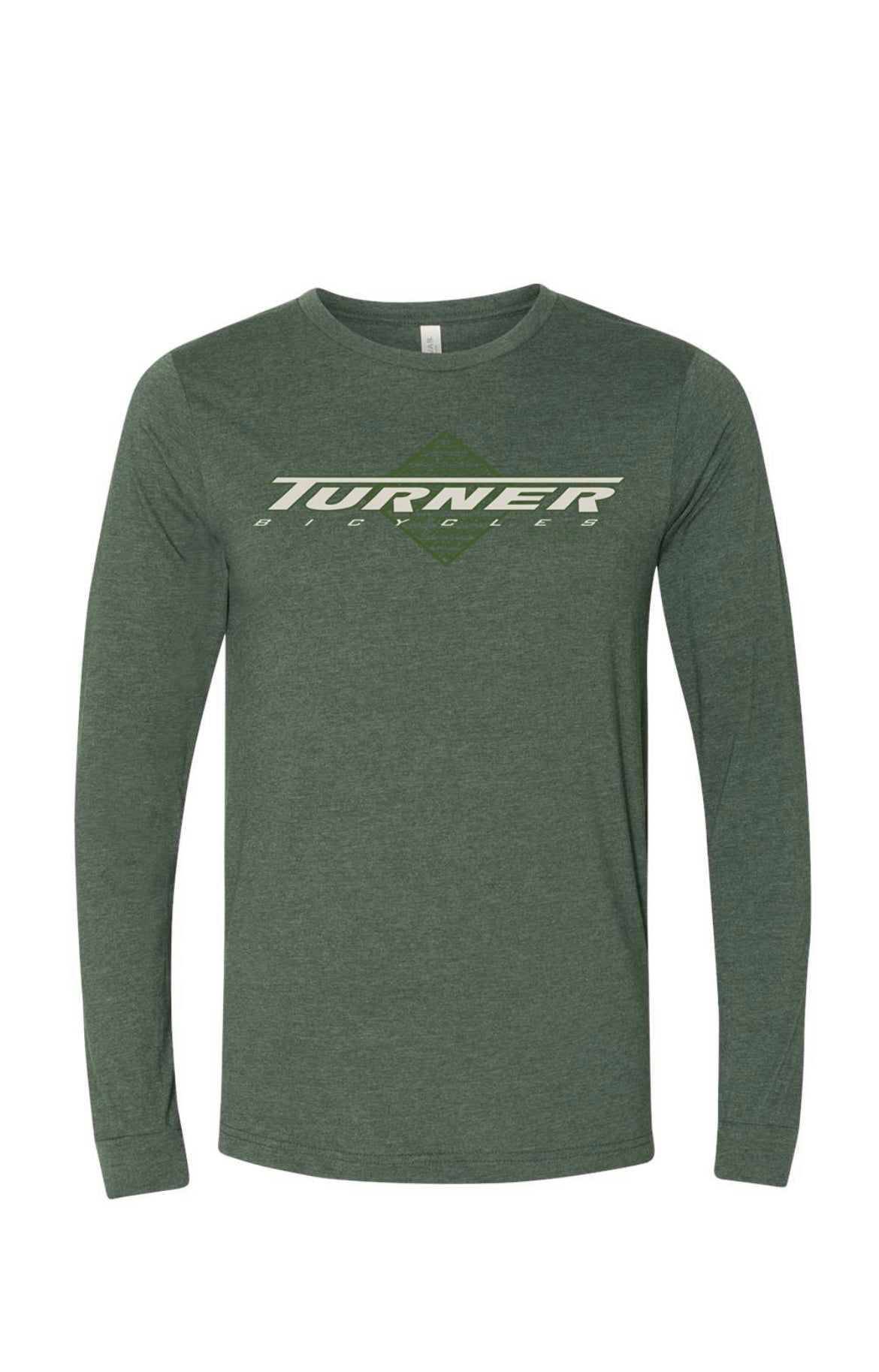 Forest Green heather, LONG sleeve Tshirt