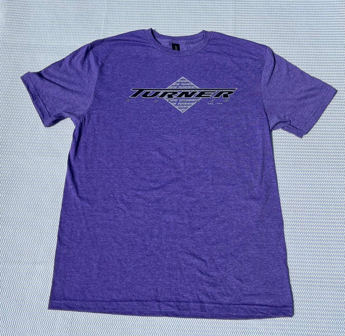 Elegant Heather Purple SS Tee Shirt