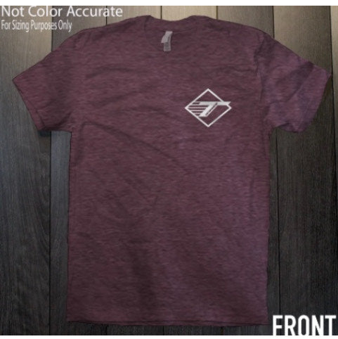 Heather Maroon SS Tee Shirt
