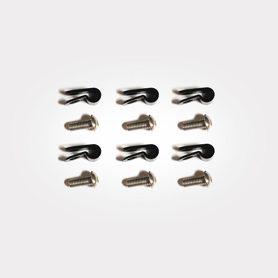 P-Clip and Bolt Set (6 Pair) from Turner Bikes