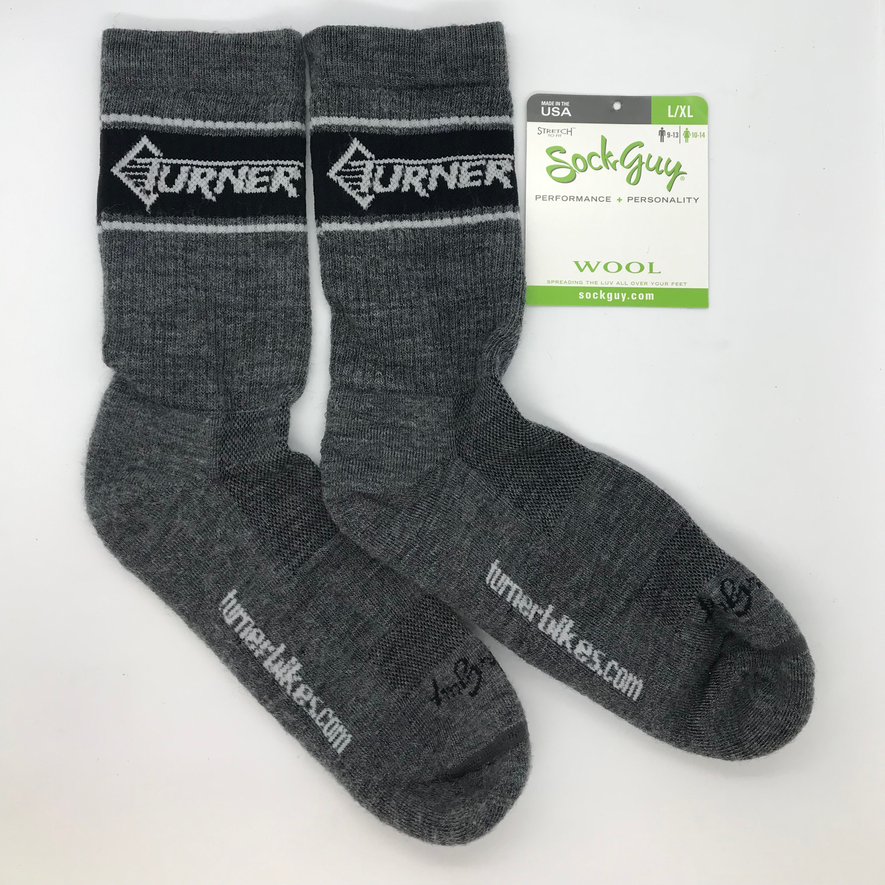 SockGuy Vintage L/XL 4 Classic Socks